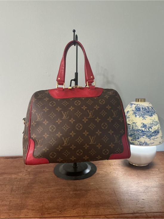 Louis Vuitton Handbags - Louis Vuitton Monogram Cherry Red Crossbody Satchel Bag/ COA